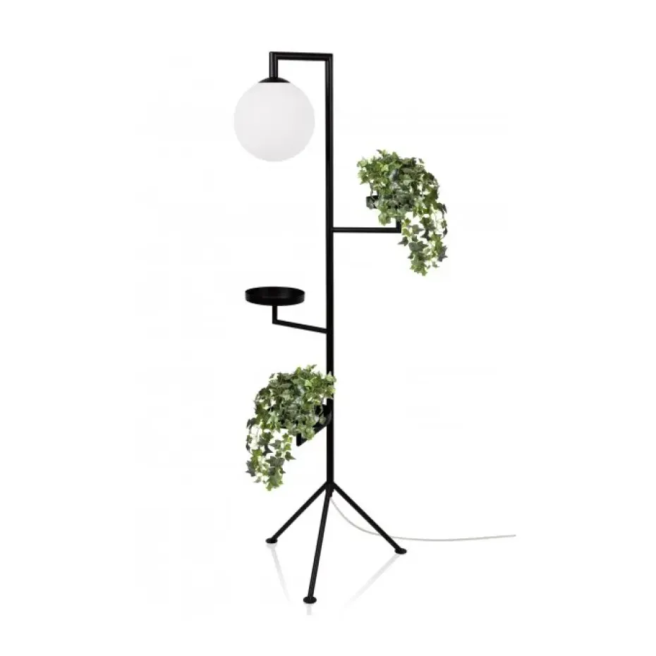 Lampadaire Astoria 153 cm, Noir