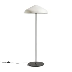 Lampadaire en acier Pao Ø47 cm, Blanc crème
