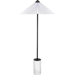 Lampadaire Matisse 150 cm, Noir-blanc