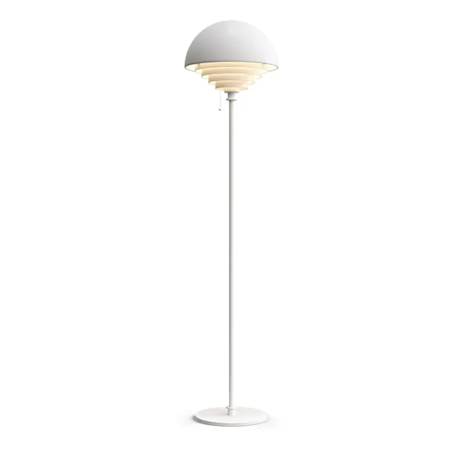 Lampadaire Motown 150 cm, Blanc