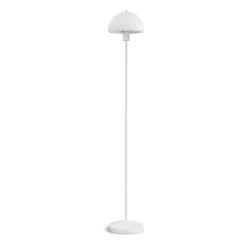 Lampadaire Vienda, Blanc-verre opale