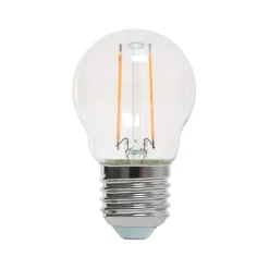 Lampe à filament LED Airam - globe E27, clair, non-dimmable, 2,5w