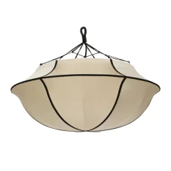 Lampe à suspension Indochina Classic Umbrella, Kit-black