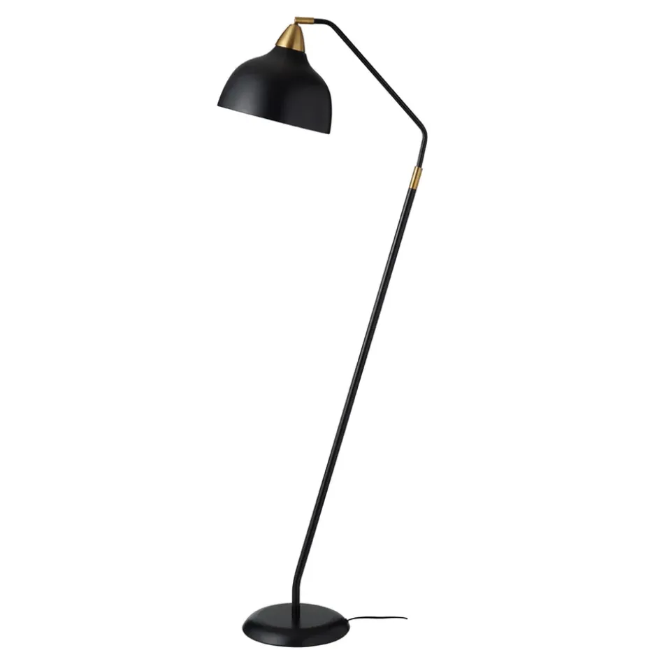 Lampe de sol Urban, noir mat