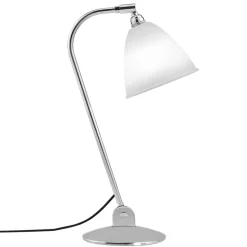 Lampe de table Bestlite BL2, porcelaine-chrome