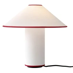 Lampe de table Colette ATD6, blanc et merlot