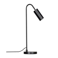 Lampe de table Curve 51 cm, Noir mat