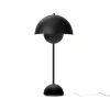 Lampe de table FlowerPot VP3, noir mate