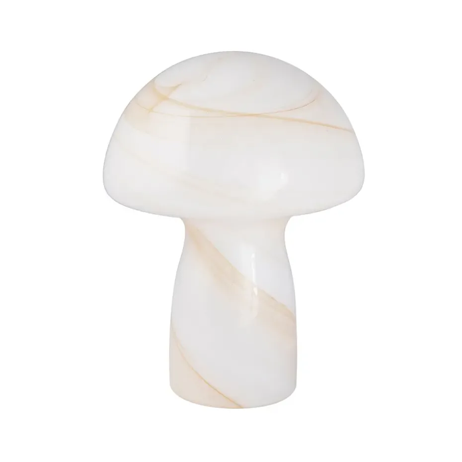 Lampe de table Fungo beige, 20 cm