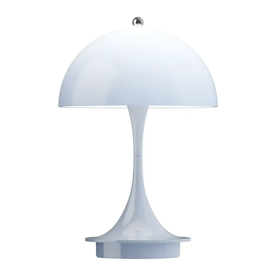 Lampe de table Panthella 160 Portable v3, Opal pale blue