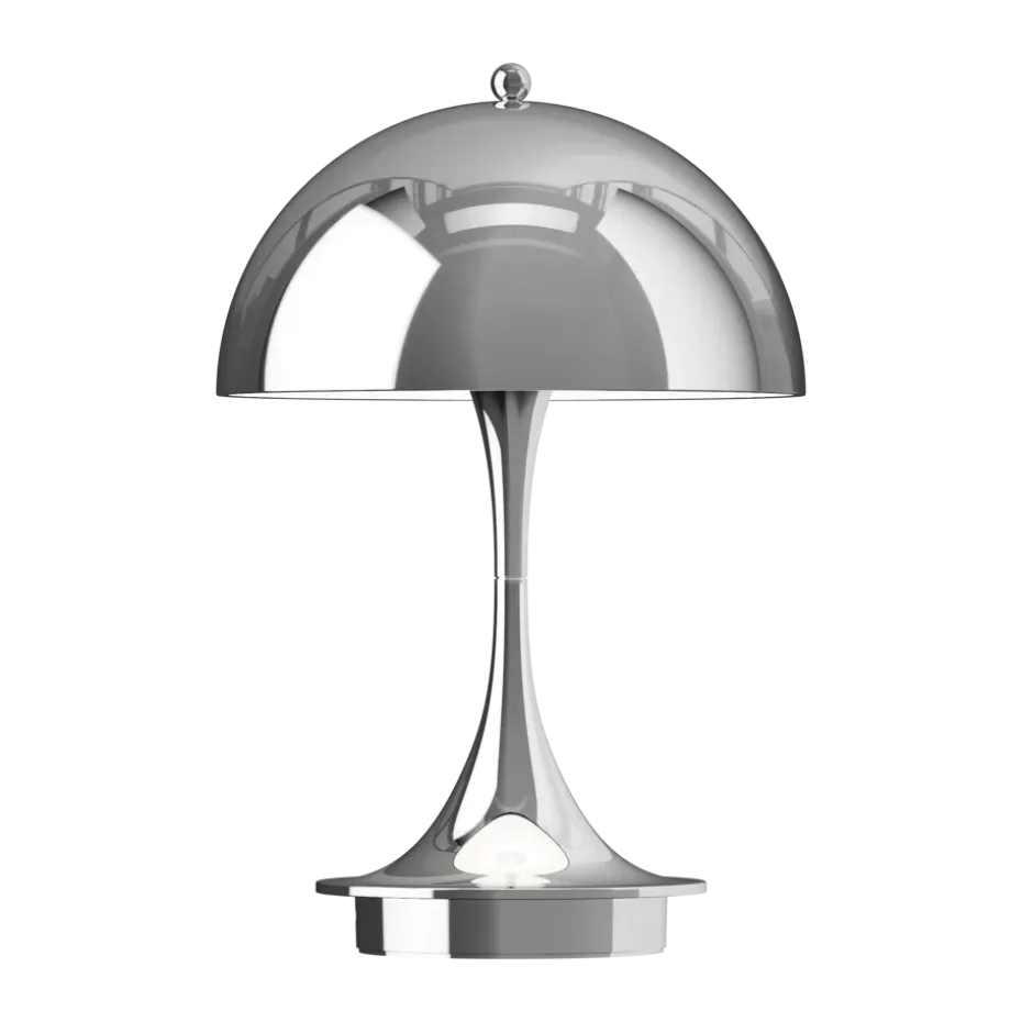 Lampe de table Panthella 160 Portable v3, Chrome