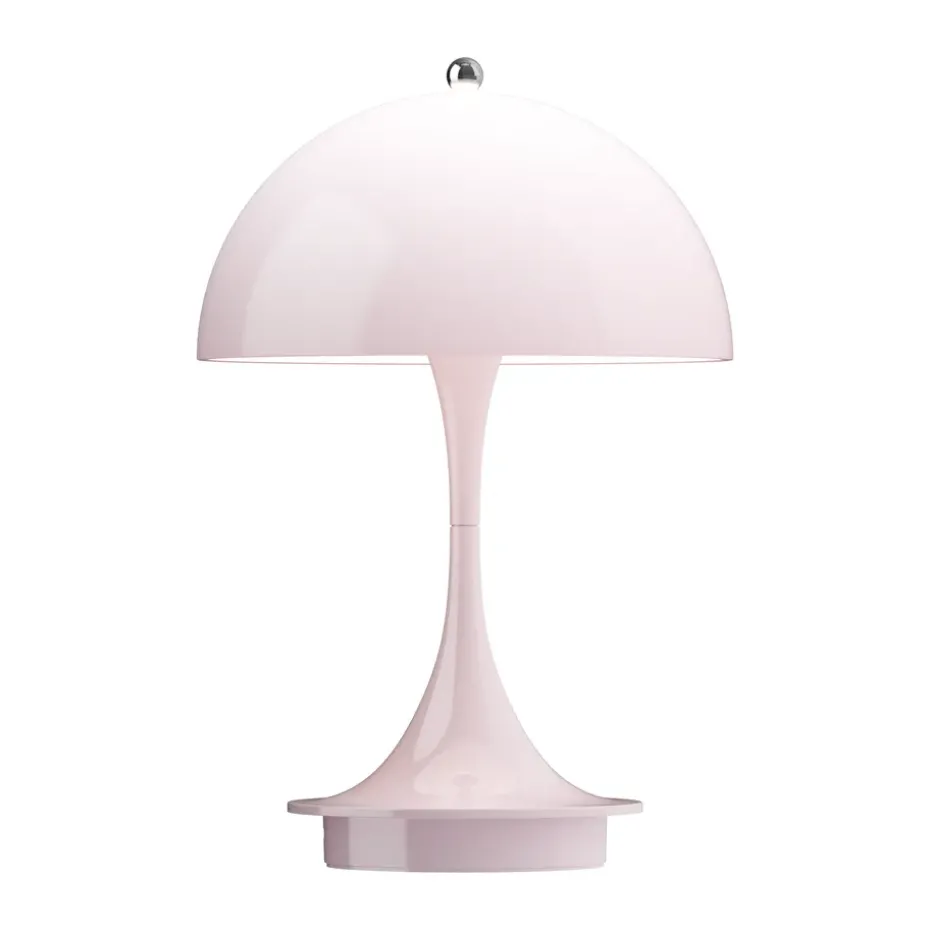 Lampe de table Panthella 160 Portable v3, Opal pale rose
