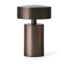 Lampe de table portable Column IP44, Bronze