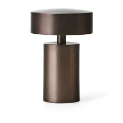 Lampe de table portable Column IP44, Bronze