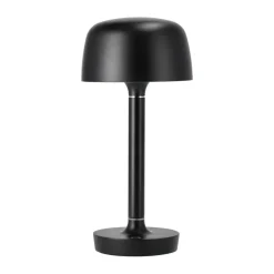 Lampe de table portable Halo 25,5 cm, Black