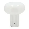 Lampe de table portable Haven 22 cm, Blanc