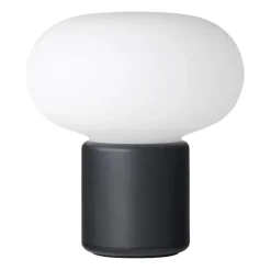 Lampe de table portable Karl-Johan, Cold black