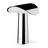 Lampe de table portable Lium 22,5 cm, Chrome