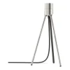 Lampe de table Tripod, Acier brossé