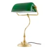 Lampe Lampe de table Bankir, Laiton-vert