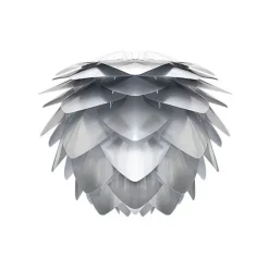 Lampe Silvia acier, diamètre 34 cm