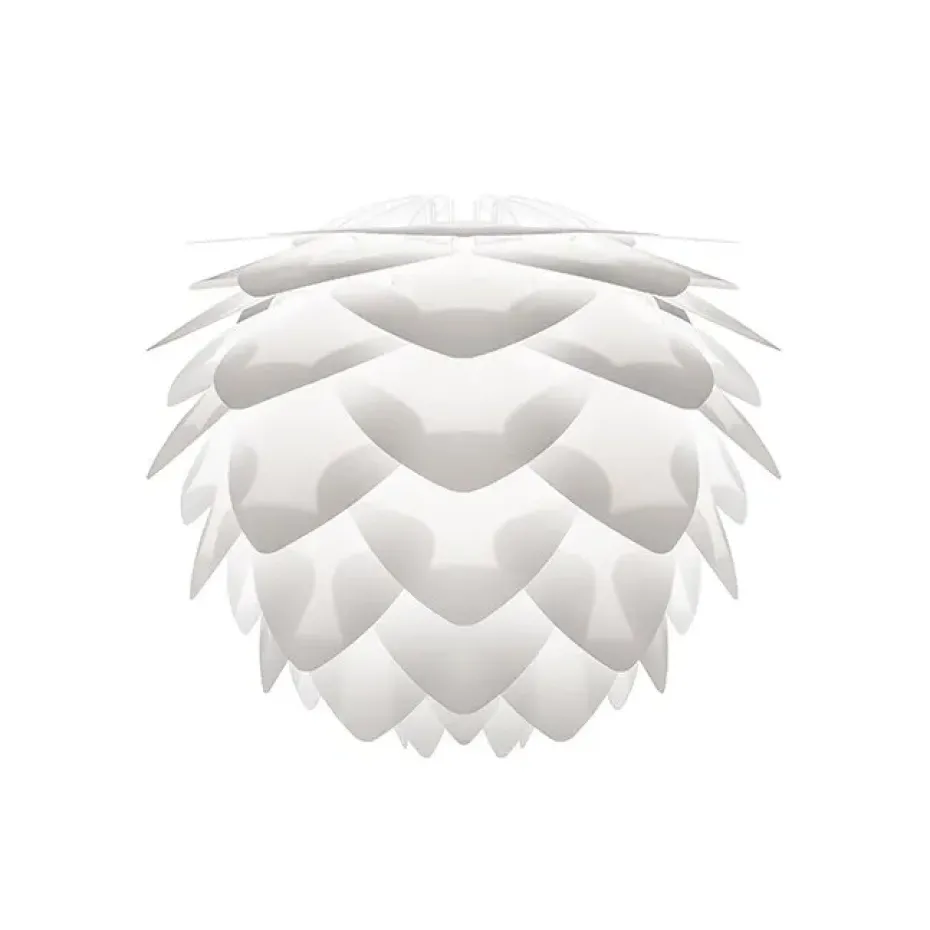 Lampe Silvia blanche, Ø 34 cm