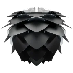 Lampe Silvia noire, Ø50 cm