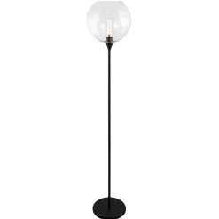 Lampe sur pied Bowl, Noir