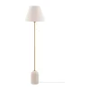Lampe sur pied Gino, Travertin beige