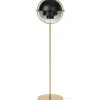 Lampe sur pied Multi-Lite, Laiton-noir