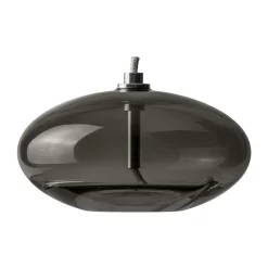 Lampe à huile Aura small, Gris fumée