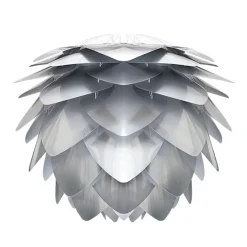 Lampe Silvia acier, diamètre 45 cm