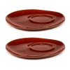 La Mère soucoupe pour tasse à expresso Ø11 cm lot de 2, Venetian red