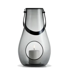 Lanterne Design With Light smoke, 29 cm