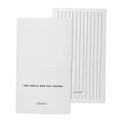 Lavette Ernst citation/lot de 2, Blanc