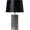 Lola abat-jour noir, 33 cm