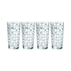 Long verre Bossa Nova 39,5cl Lot de 4, Transparent