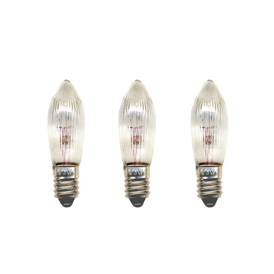 Lot de 3 lampes de rechange E10 Star Trading, 305-55 (5 bras)