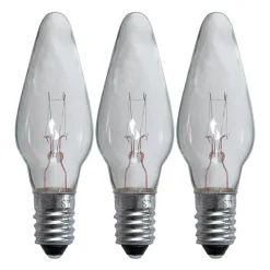 Lot de 3 lampes de rechange E10 Star Trading, 304-01 (7 bras)