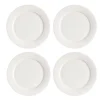 Lot de 4 petites assiettes Kalk 21cm, blanc