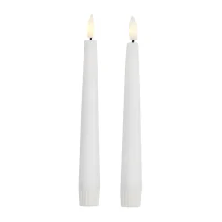 Lot de 2 W&V LED Candle, 20,5 cm