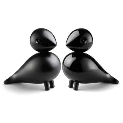 Lovebirds Kay Bojesen lot de 2, Noir, Lot de 2