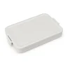 Lunch box plate Make & Take 1,1 L, Gris clair