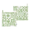Manique Party mumin 22x22 cm 2-pack, Vert