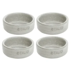 Mini bol Staub New White Truffle Lot de 4, Ø5 cm