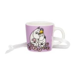 Mini mug Moomin Förälskade, 12 mm