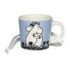Mini mug Moomin Kärlek cadeau boîte, Bleu