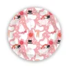 Mini plateau Moomin Celebration Ø11 cm, Blanc-rose