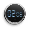Minuterie magnétique Eva Solo, Brushed steel