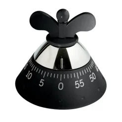 Minuteur Alessi, noir